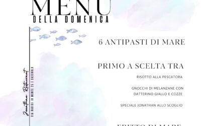 Menù della domenica